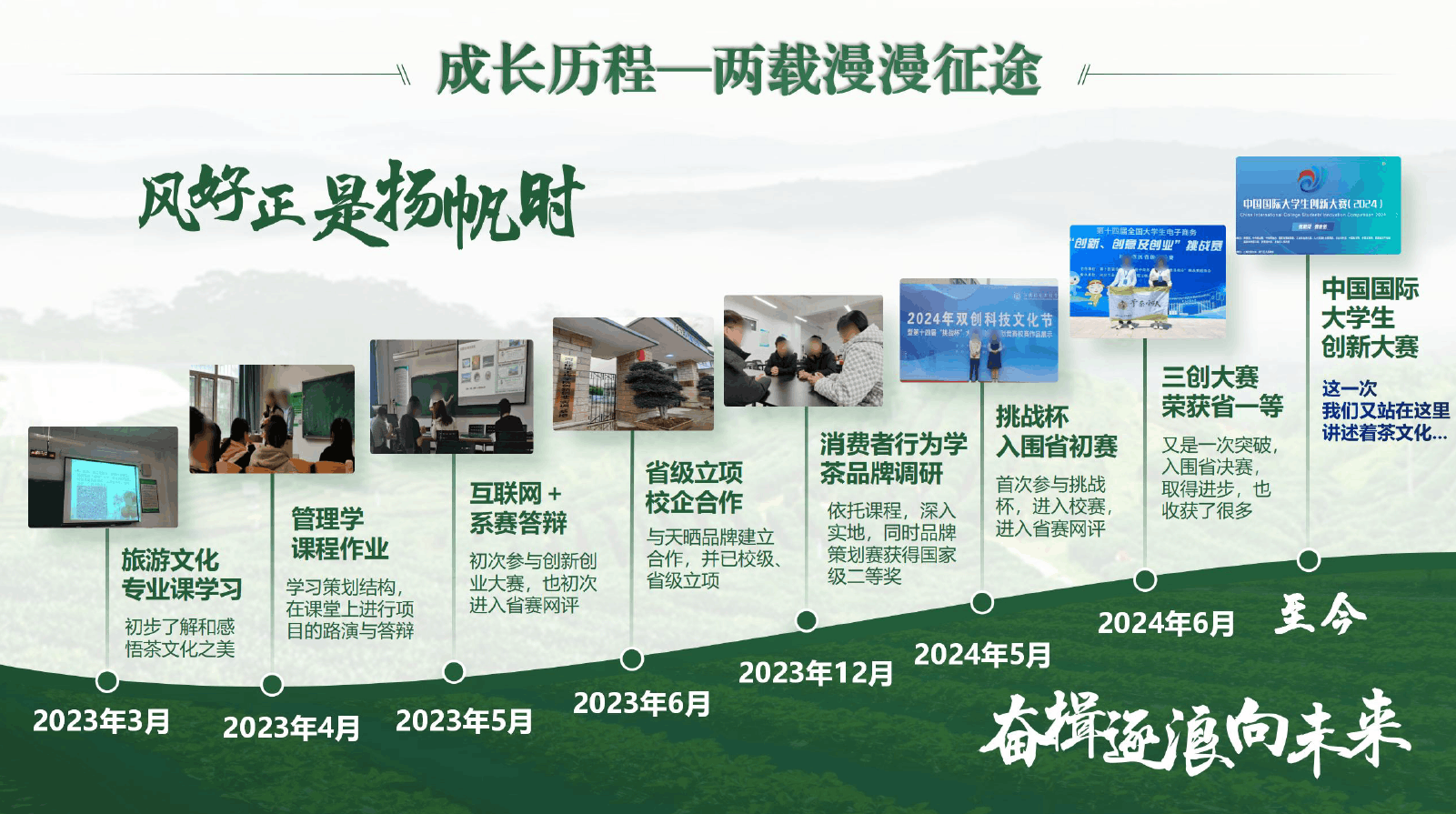 予茶小队团队活动合影